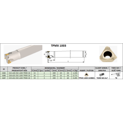 Freza S485-S487 TPMX 1003