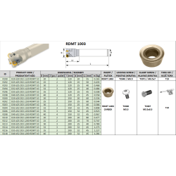 Freza R190-R218 RDMT 1003