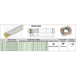 Freza S479-S482 BNMX 0603